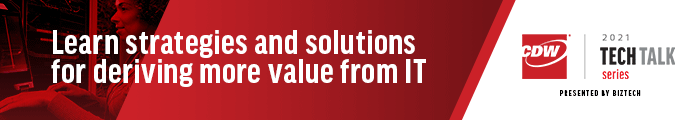 higher ed CDW tech talks